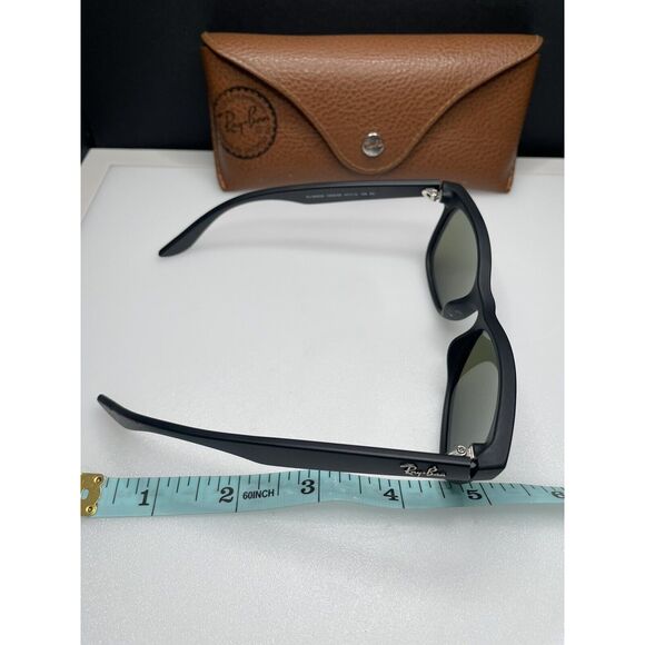 Ray-Ban RJ 9052S 100S/55 Black Mirrored Authentic Kids Sunglasses Ray Ban 47-15 - Picture 8 of 8